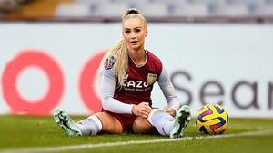 Alisha Lehmann, jugadora del Aston Villa