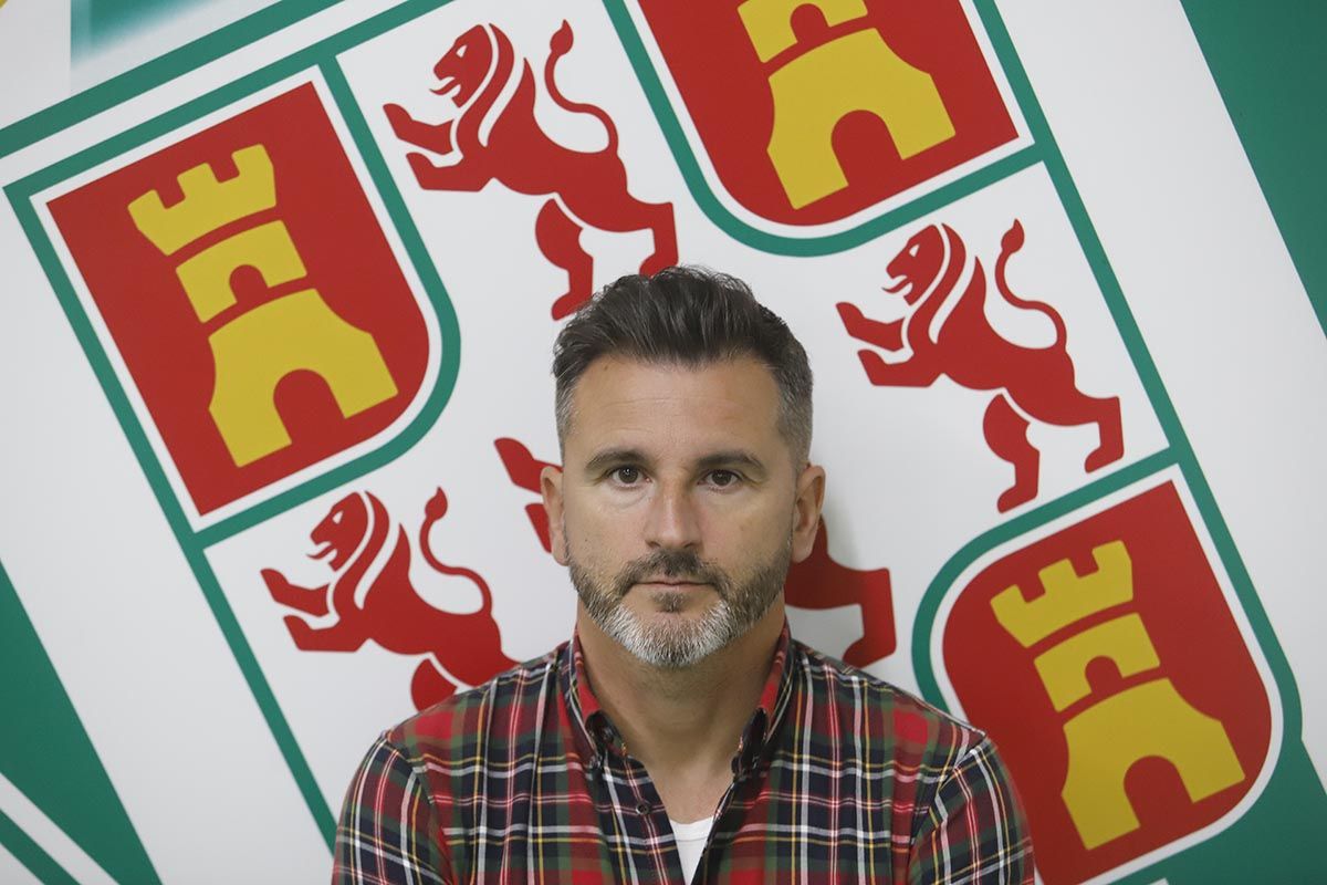 Iván Ania, entrenador del Córdoba CF