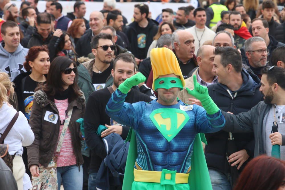 Manifestación de Jusapol en Málaga