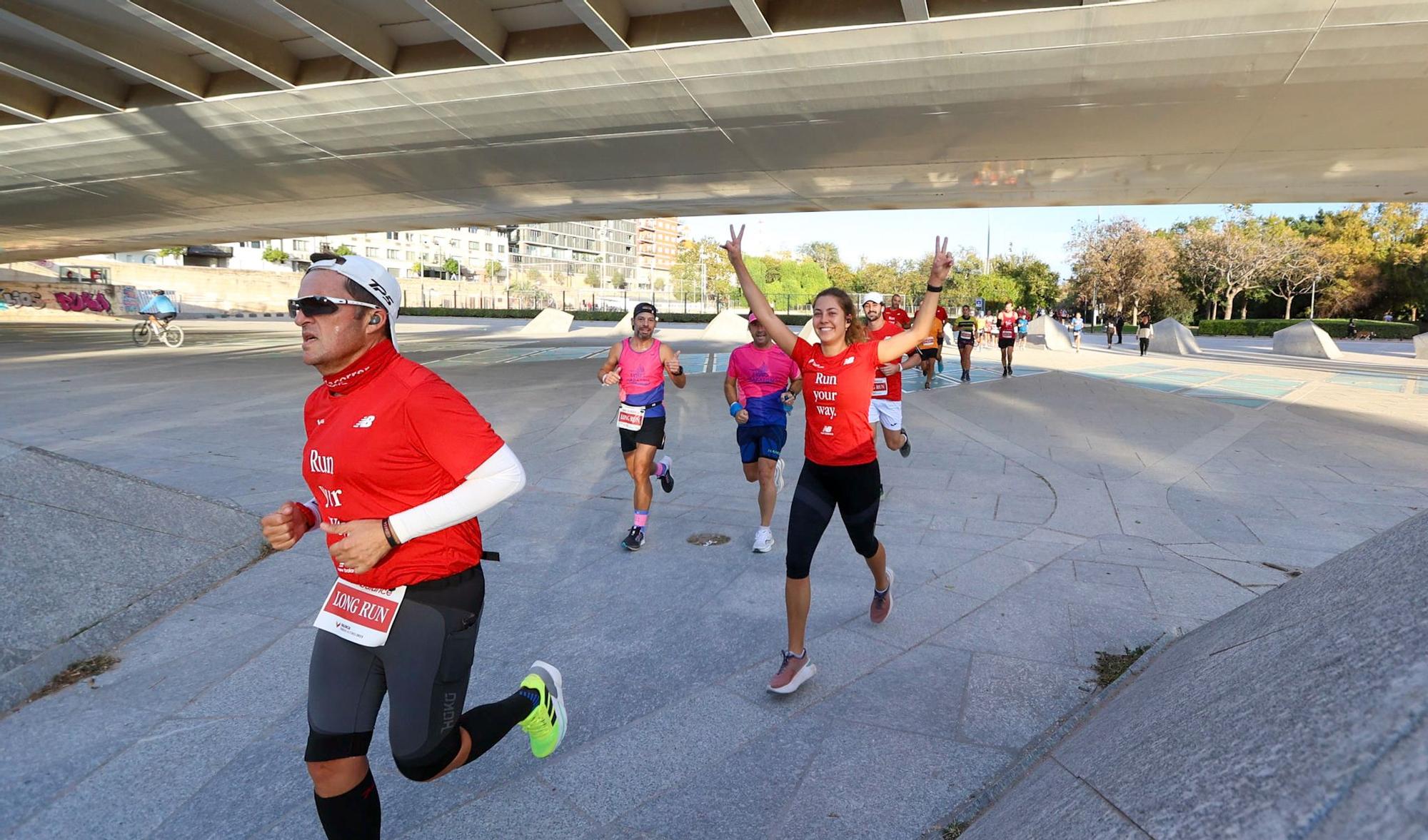 Entrenamiento long Run New Balance previo a la Maratón de Valencia