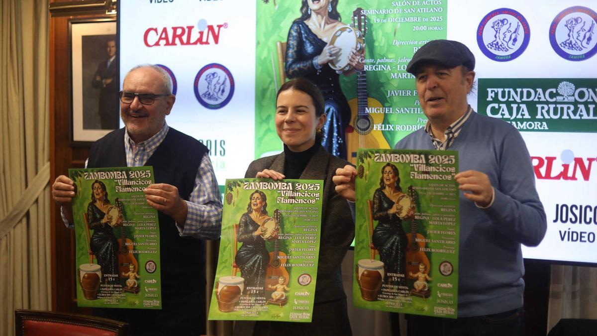 Presentación de la Zambomba 2025 de villancicos flamencos.