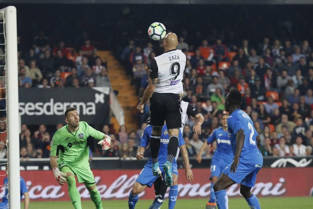 Valencia - Getafe, en imágenes