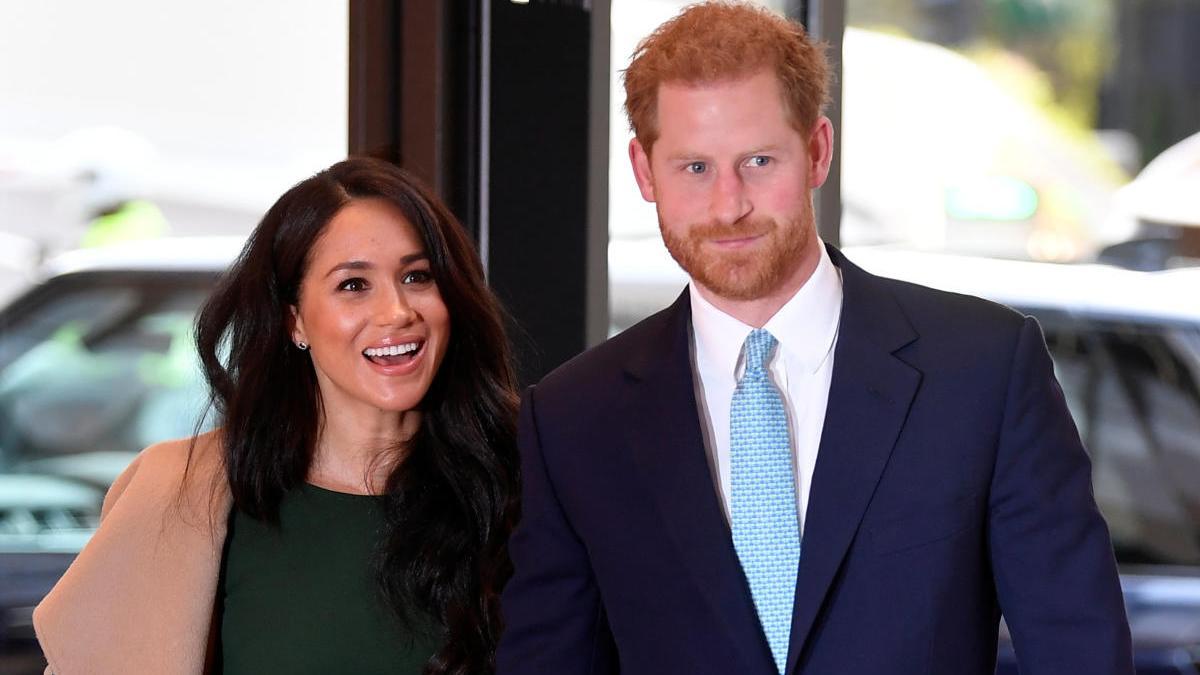 Meghan Markle y el príncipe Enrique.