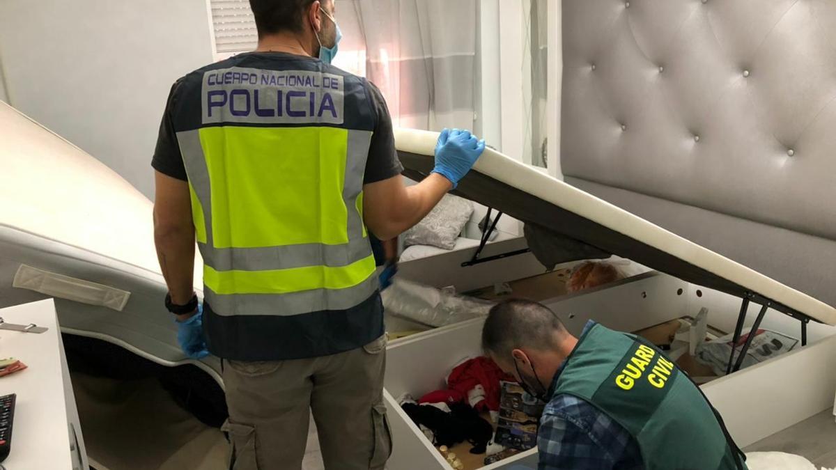 43 detenidos de una banda criminal desarticulada en la Zona Norte y San Vicente del Raspeig