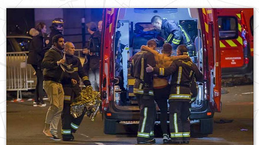 Los ataques terroristas en París, paso a paso