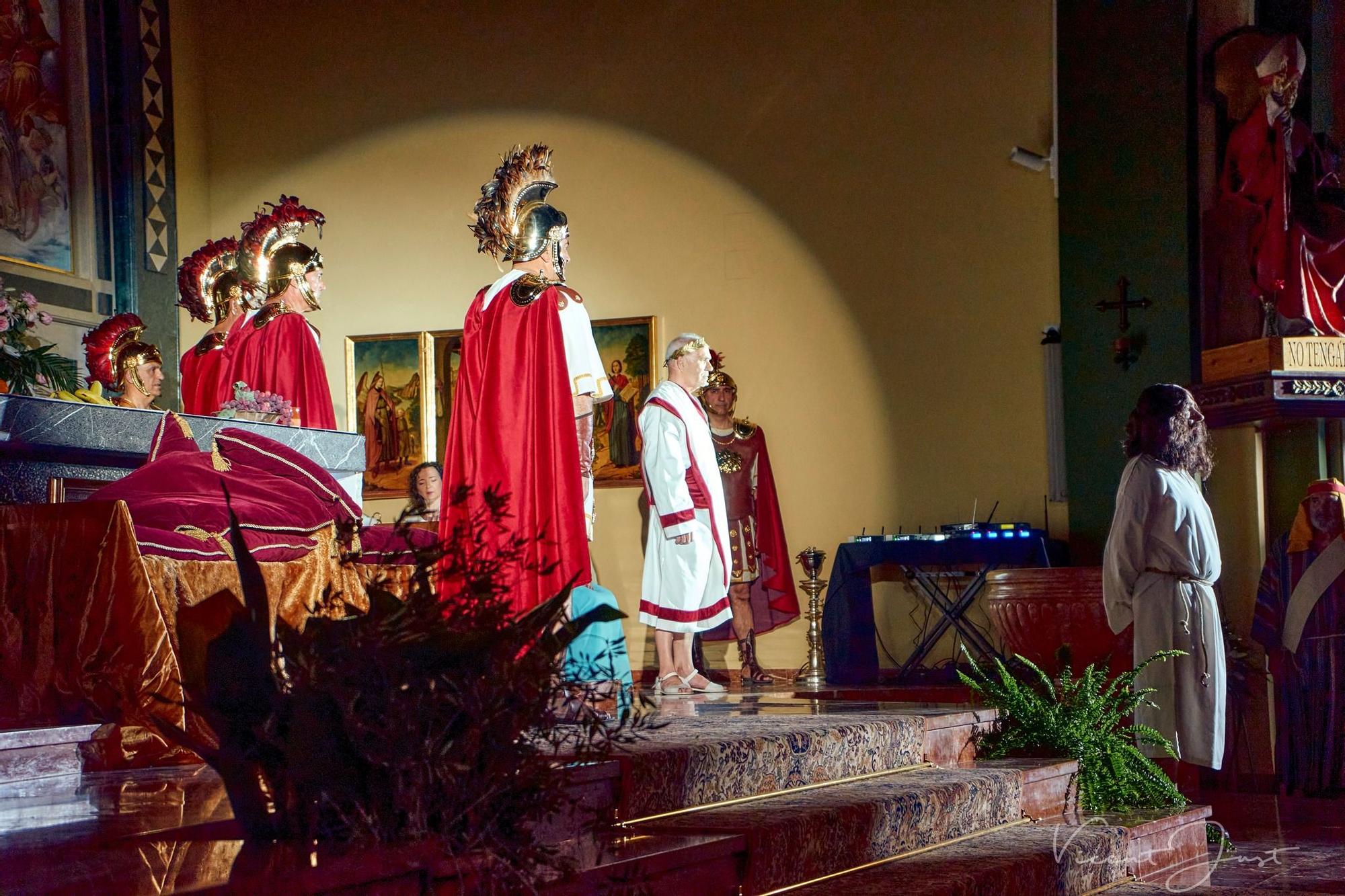 El jucio a Jesús en la iglesia de Sant Josep de Gandia