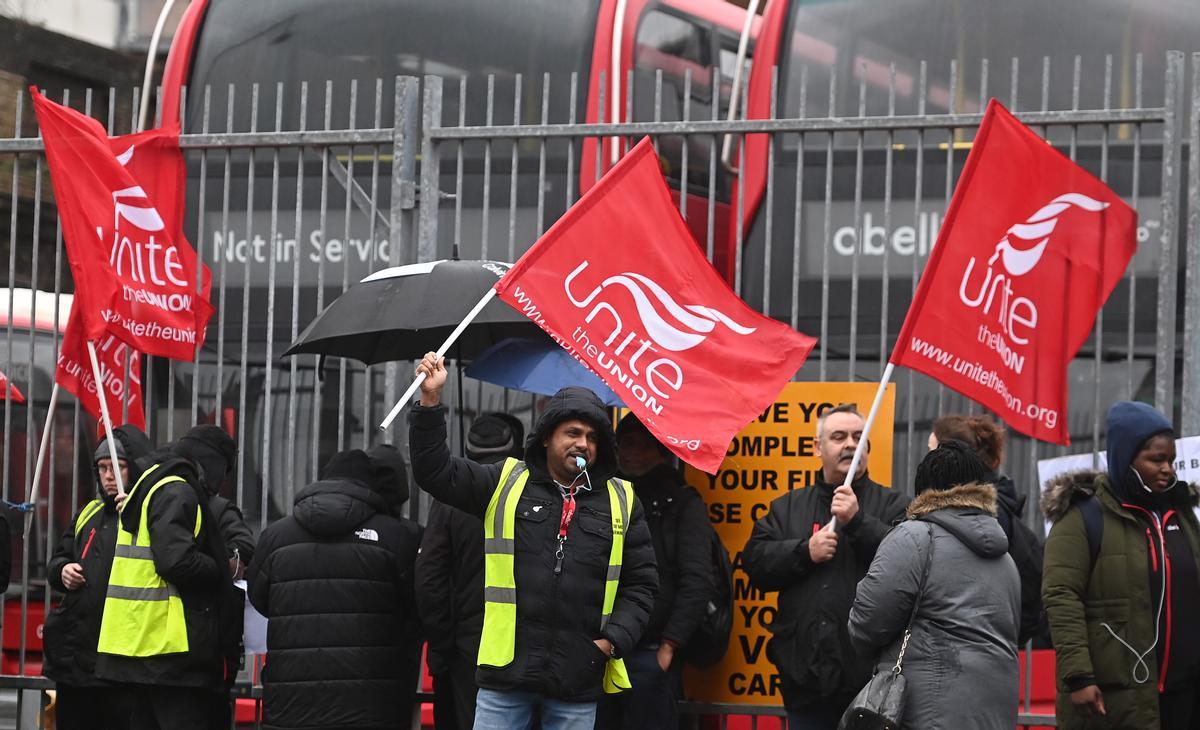 Londres, afectada por una nueva jornada de huelga en el transporte