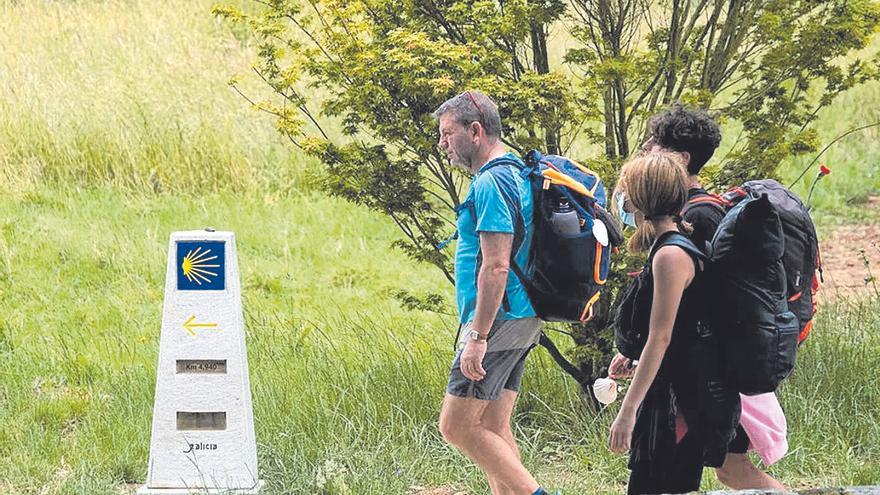 El número de peregrinos del Camino de Santiago sube en el mes de febrero un 40%