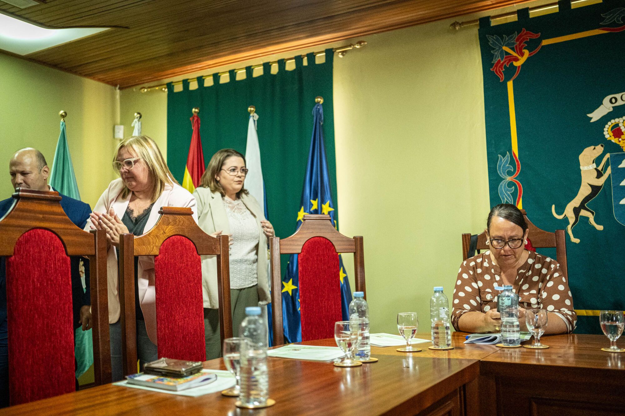 El pleno de La Guancha elige a Alejandro Herrera como nuevo alcalde del municipio.