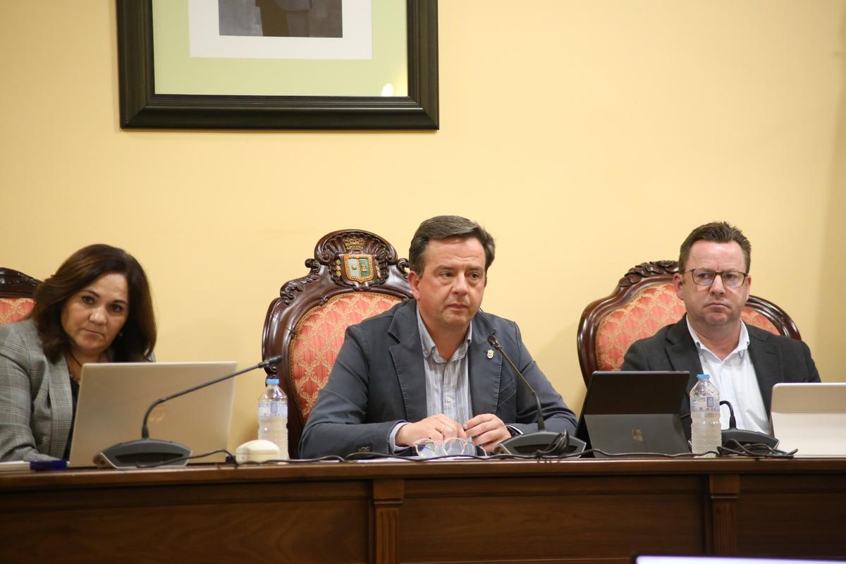 Pleno del Ayuntamiento de Lucena de este miércoles.
