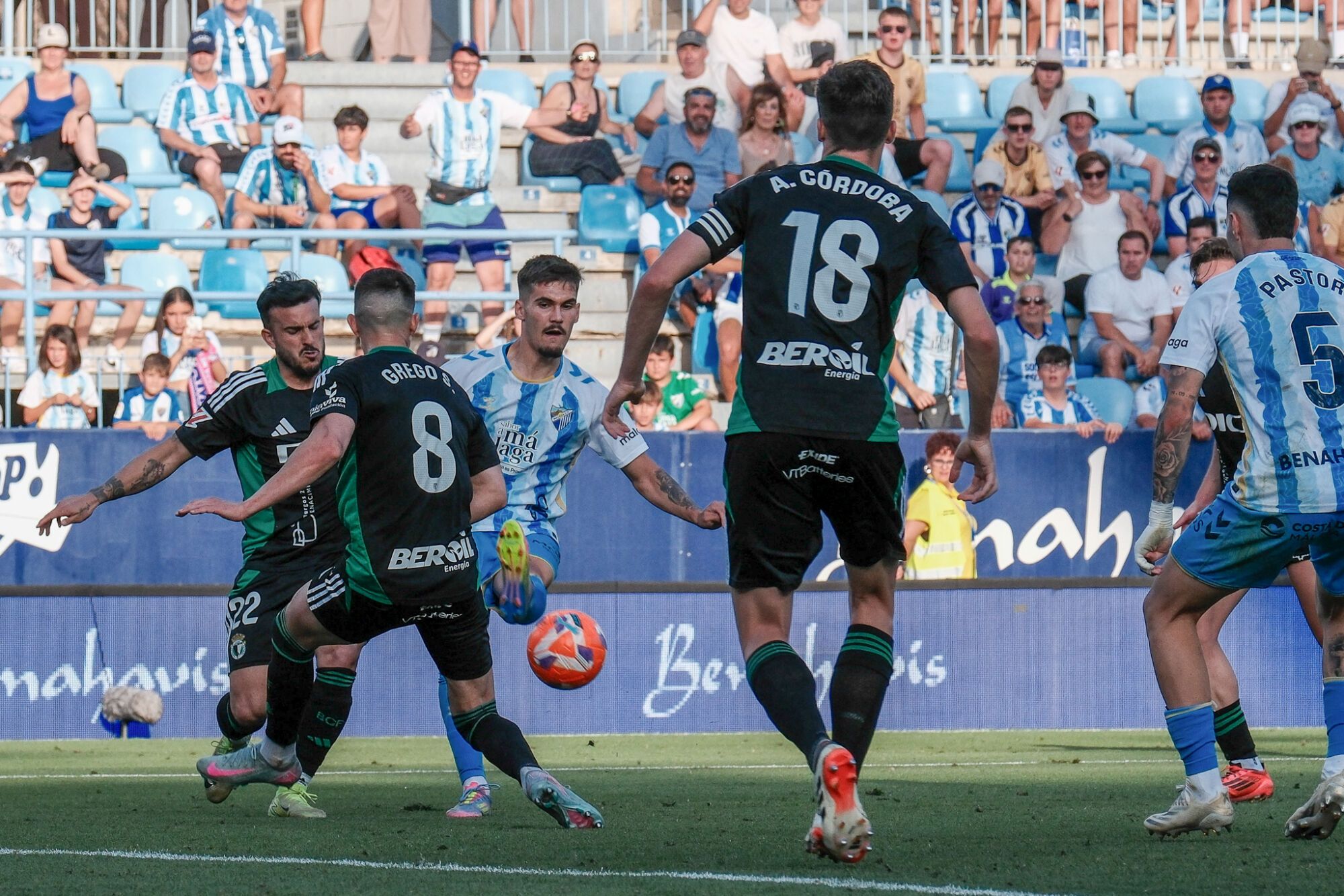 Málaga CF - Burgos CF. Jornada 42, Liga Hypermotion