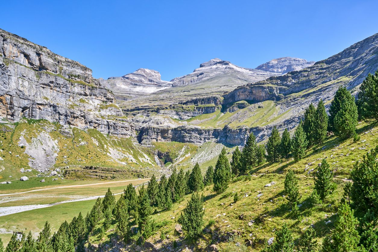 Parte de la ruta de la Cola de Caballo en Ordesa y Monte Perdido