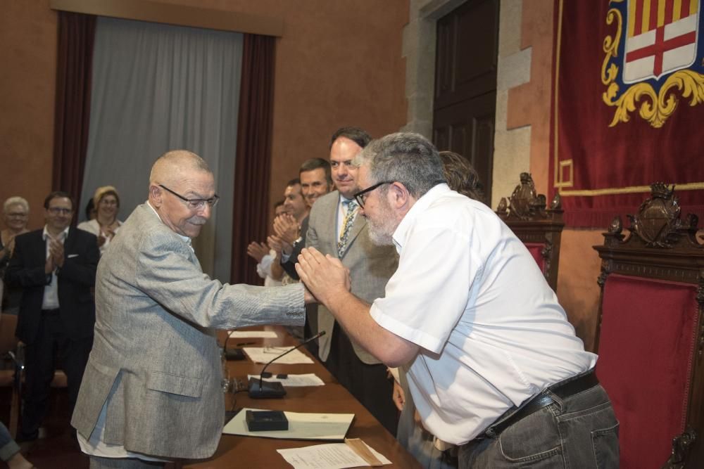 Acte per lliurar a Josep Rueda la medalla de la Ciutat al mèrit Cívic