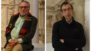 Los escritores Luciano García Lorenzo y Tomás Sánchez Santiago, finalistas del XXII Premio de la Crítica de Castilla y León