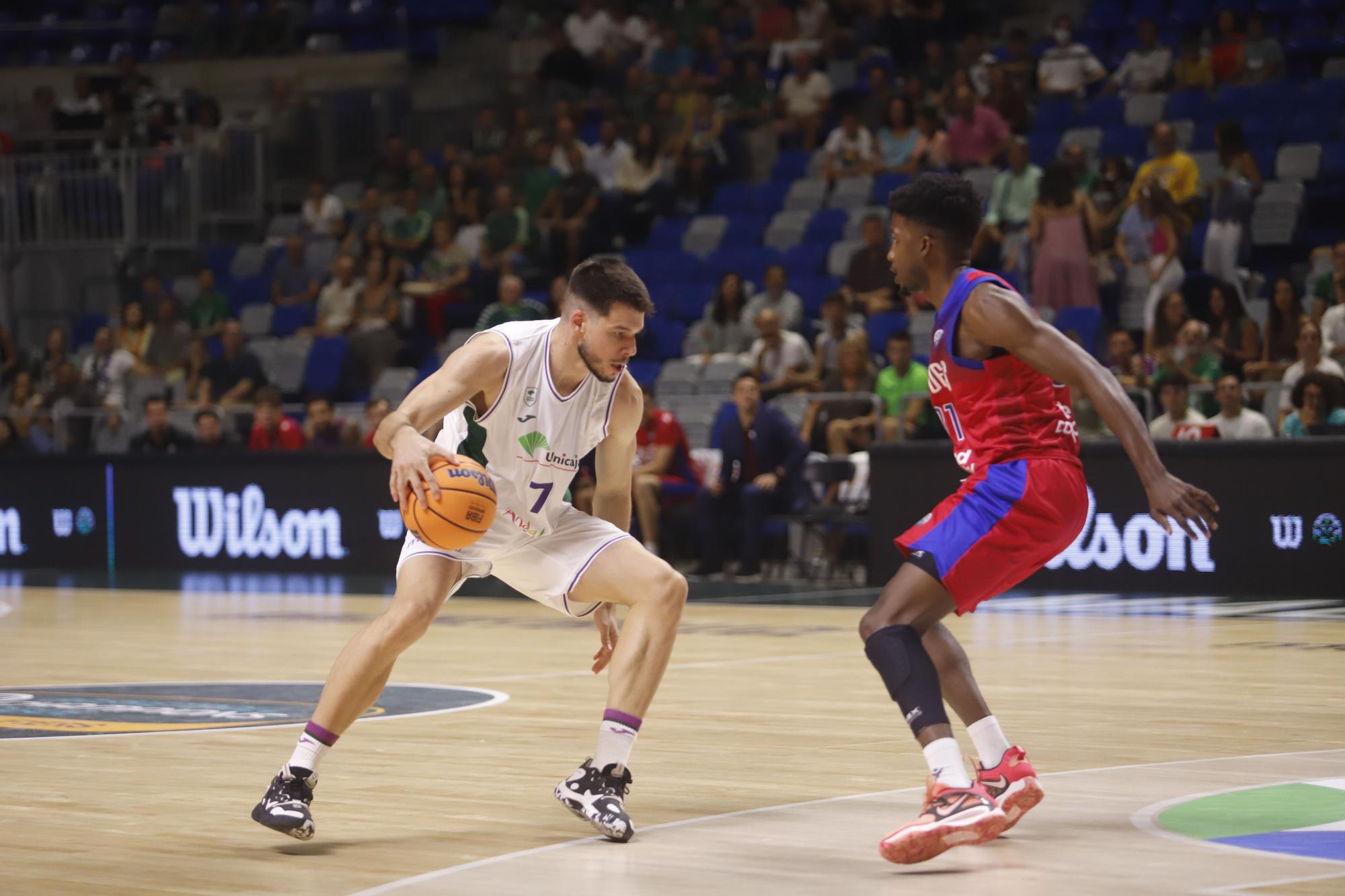 Unicaja - Den Bosch, semifinal de la fase previa de la BCL, en imágenes