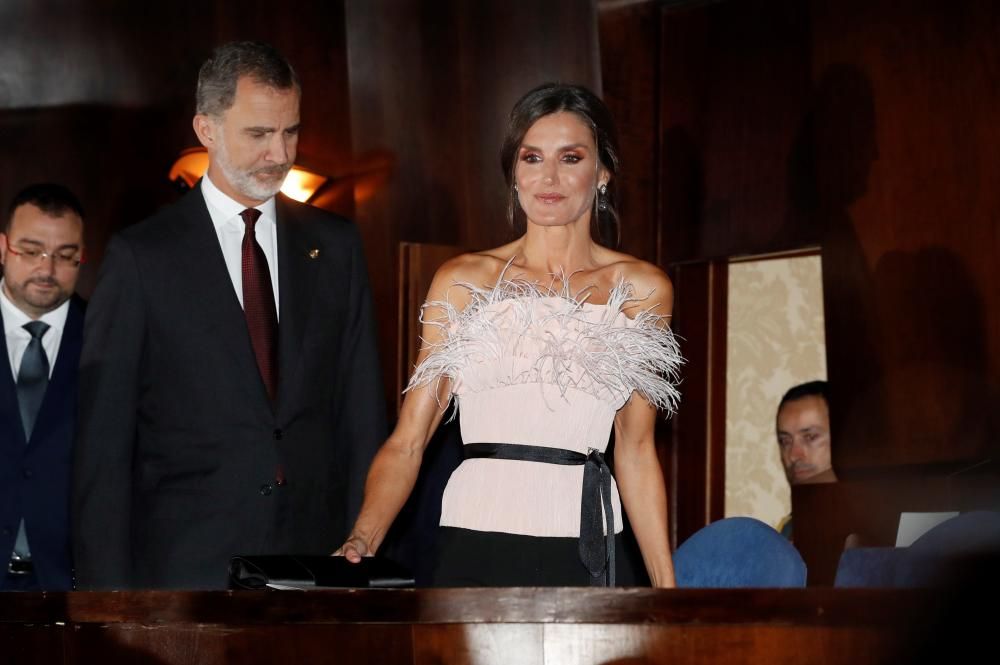 Premios Princesa de Asturias 2019: El look de Letizia para el concierto en el Auditorio