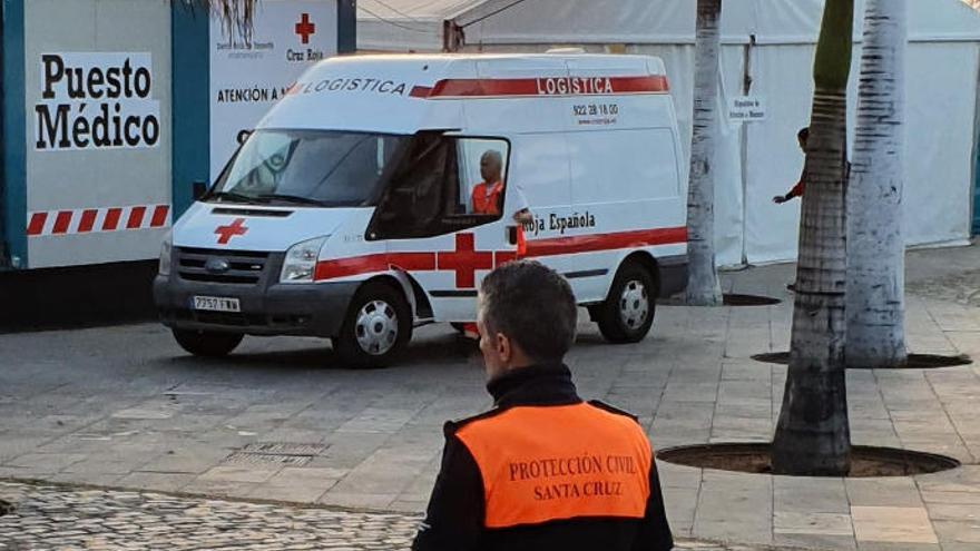 Puesto médico del Carnaval de Santa Cruz de Tenerife.