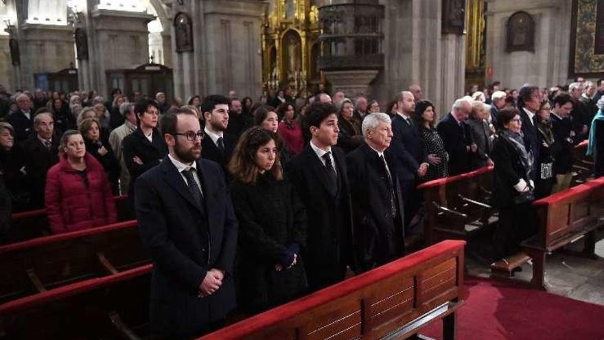 Despedida al exalcalde Jaime Hervada en un funeral en San Jorge