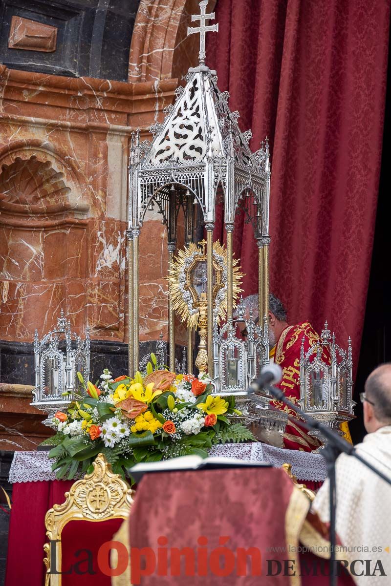 Misa del día 1 de mayo en honor a la Vera Cruz de caravaca