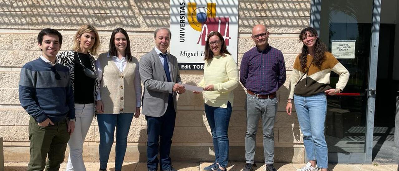 Alumnos del IES La Asunción de Elche que han participado en el proyecto