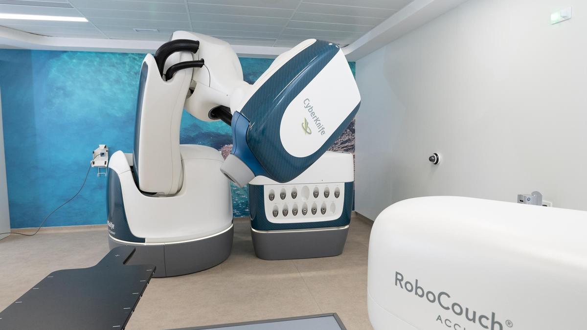 En GenesisCare, muchos de los cánceres de próstata se pueden tratar con la última tecnología del CyberKnife® S7™