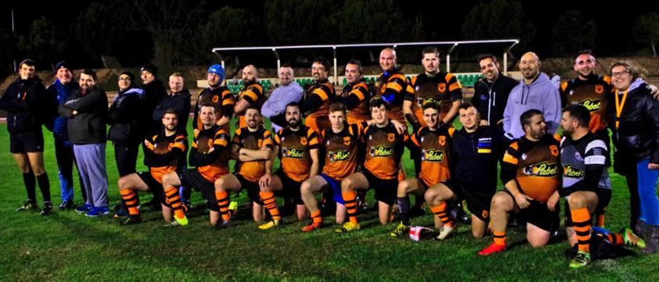 Jugadores que conforman la plantilla del Inter B Rugby Club Alzira.