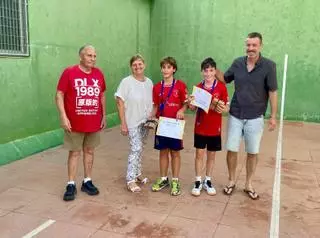 Todo listo para la final de frontón en Quartell