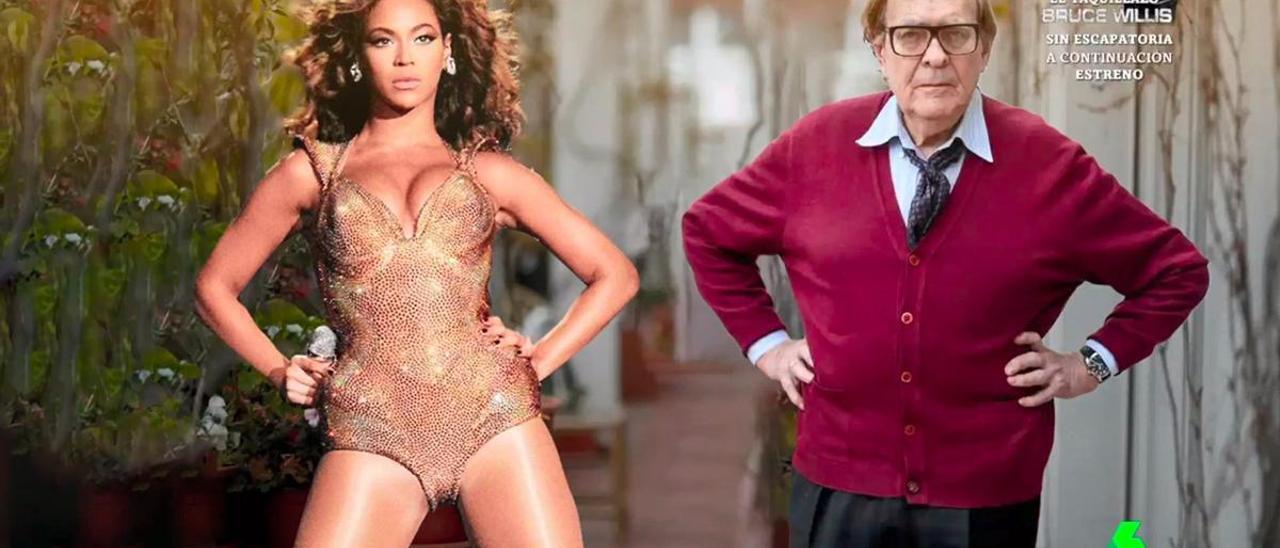 Tamames y Beyoncé, en ‘El intermedio’.