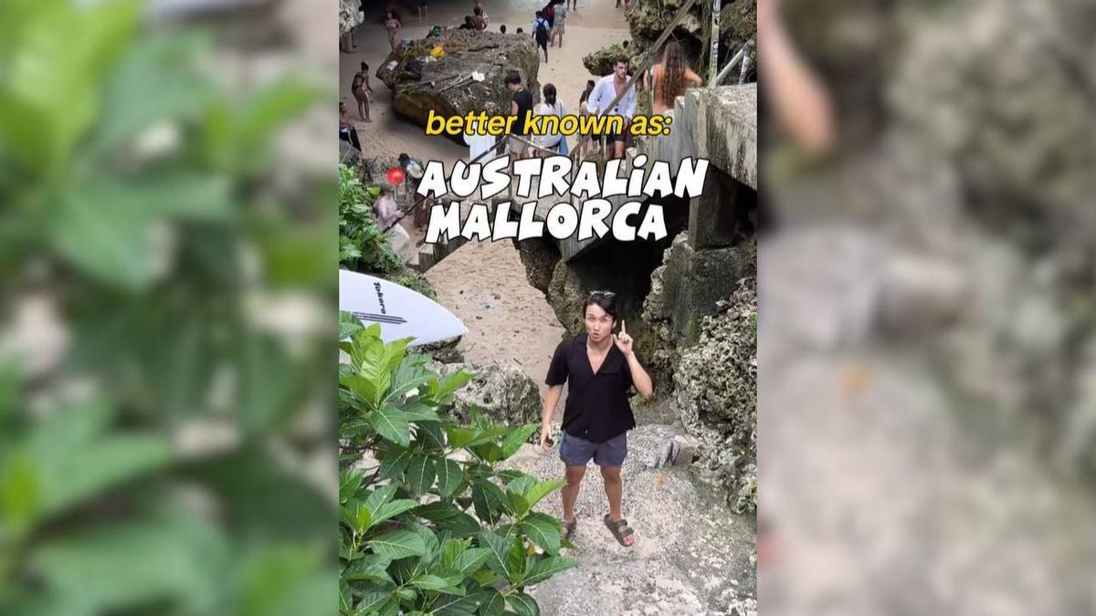 ¿Qué tienen en común los turistas de Bali y de Mallorca?: el vídeo de un influencer indonesio lo aclara