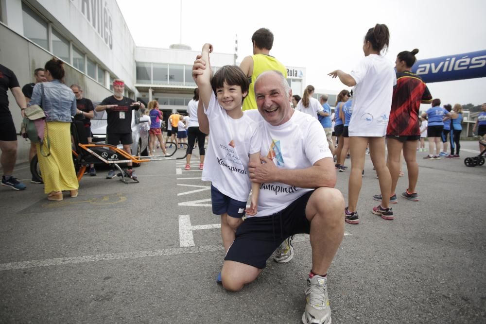 Carrera solidaria por el aniversario de la Rula de Avilés