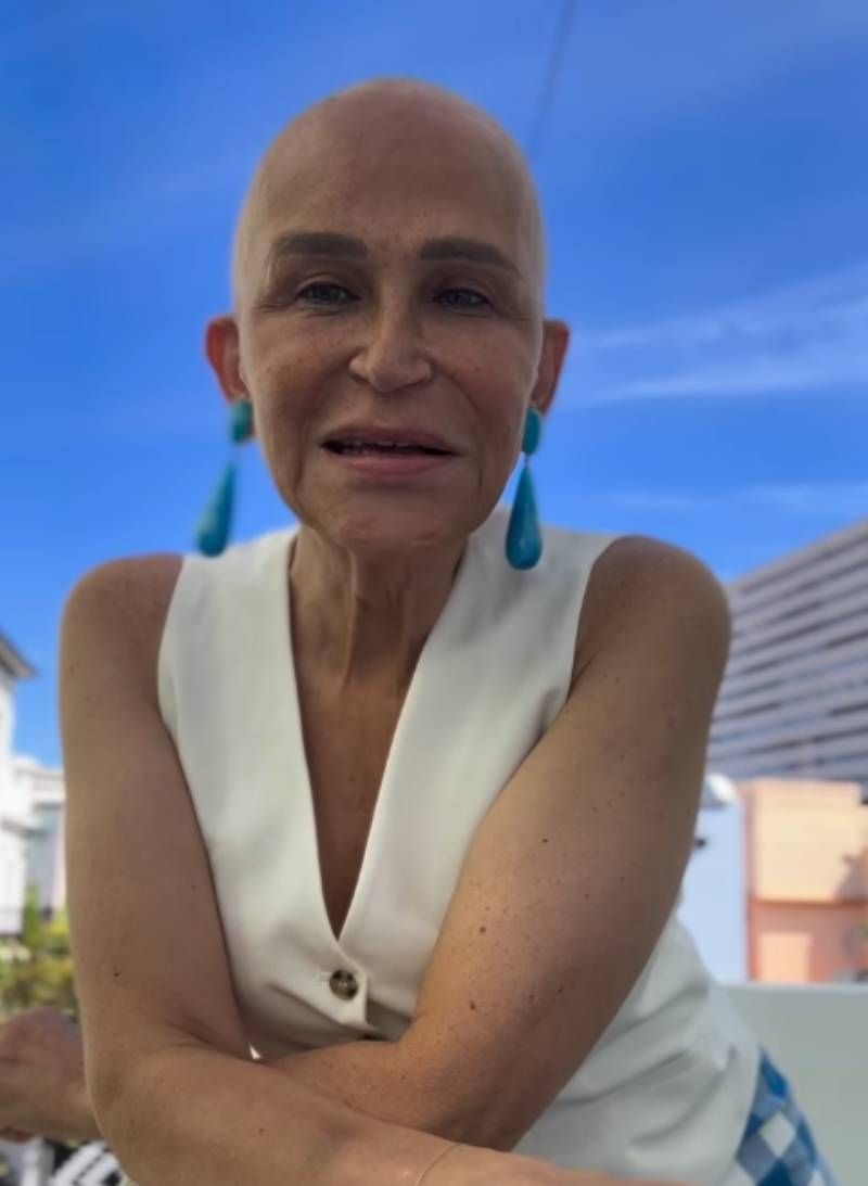 Día a día, la actriz comparte su proceso de tratamiento contra el cáncer