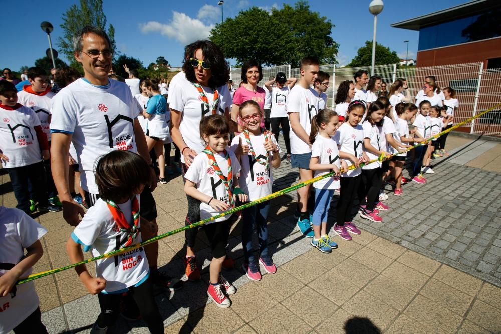 Carrera solidario en Avilés organizada por Cáritas