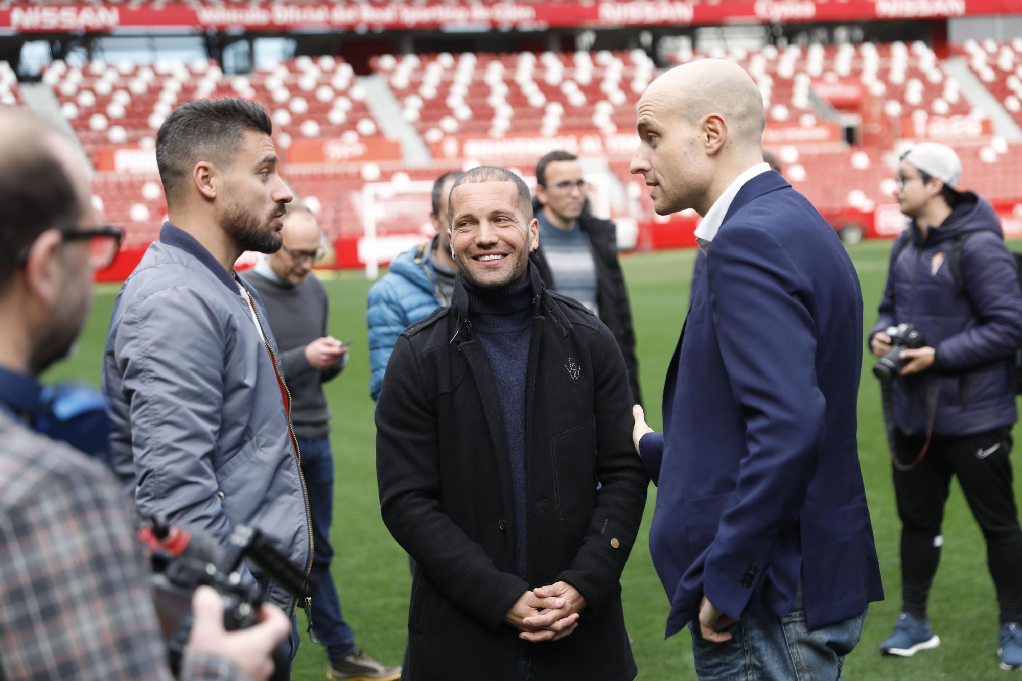 El homenaje del Sporting a Prendes, en imágenes