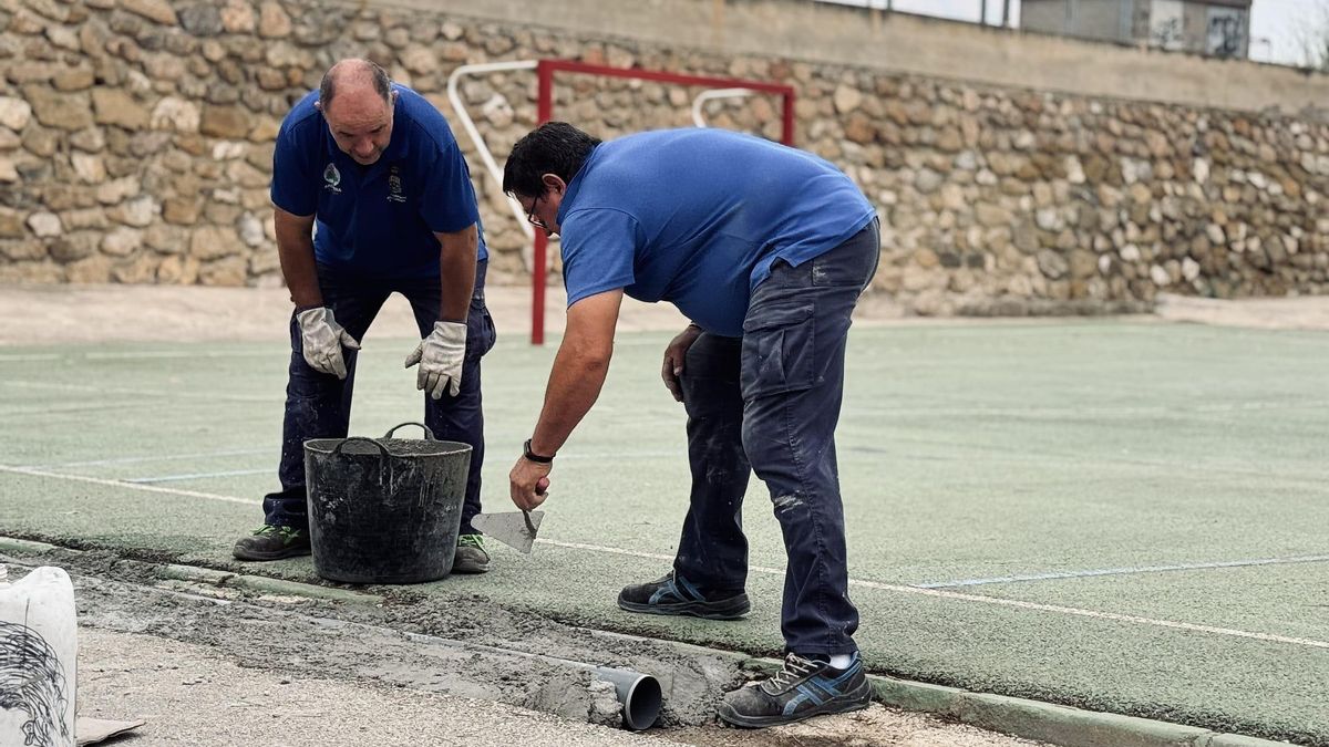 Obras en el CEIP Nuestra Señora de la Fuensanta de Archena.