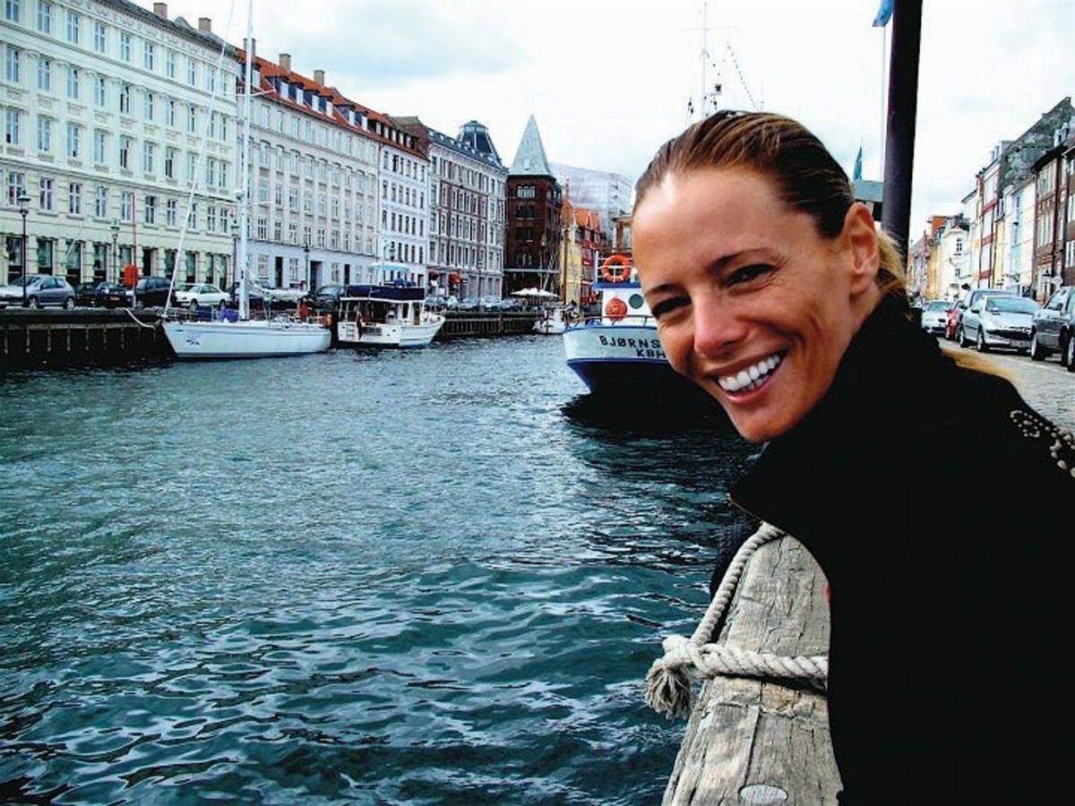 Paula Vázquez en los canales de Copenhague