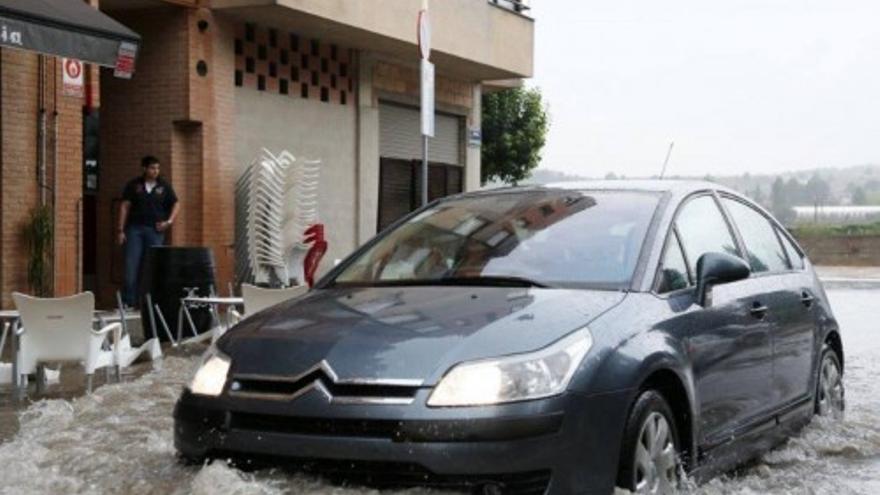 Inundación en Caravaca