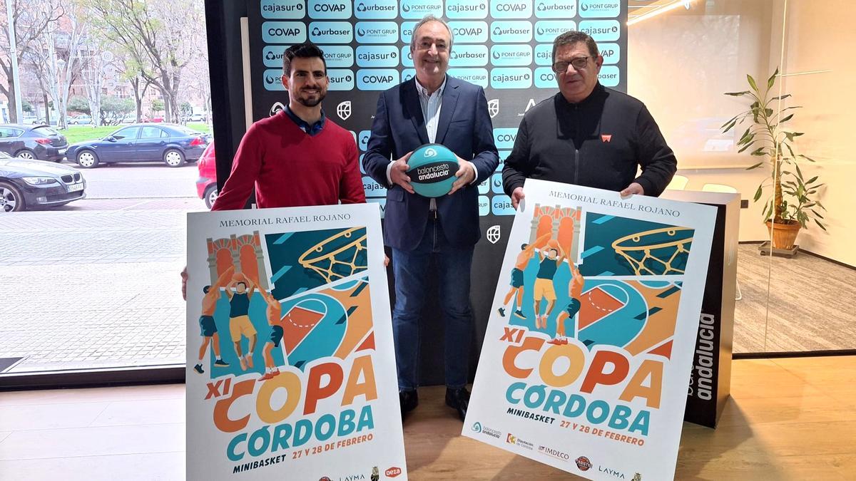 Presentación del Memorial Rafael Rojano Copa Córdoba de Minibasket 2024.
