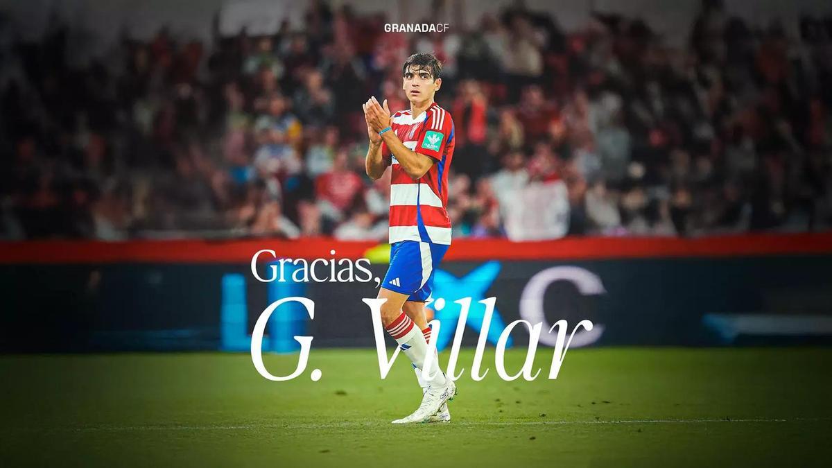Gonzalo Villar sale del Granada.