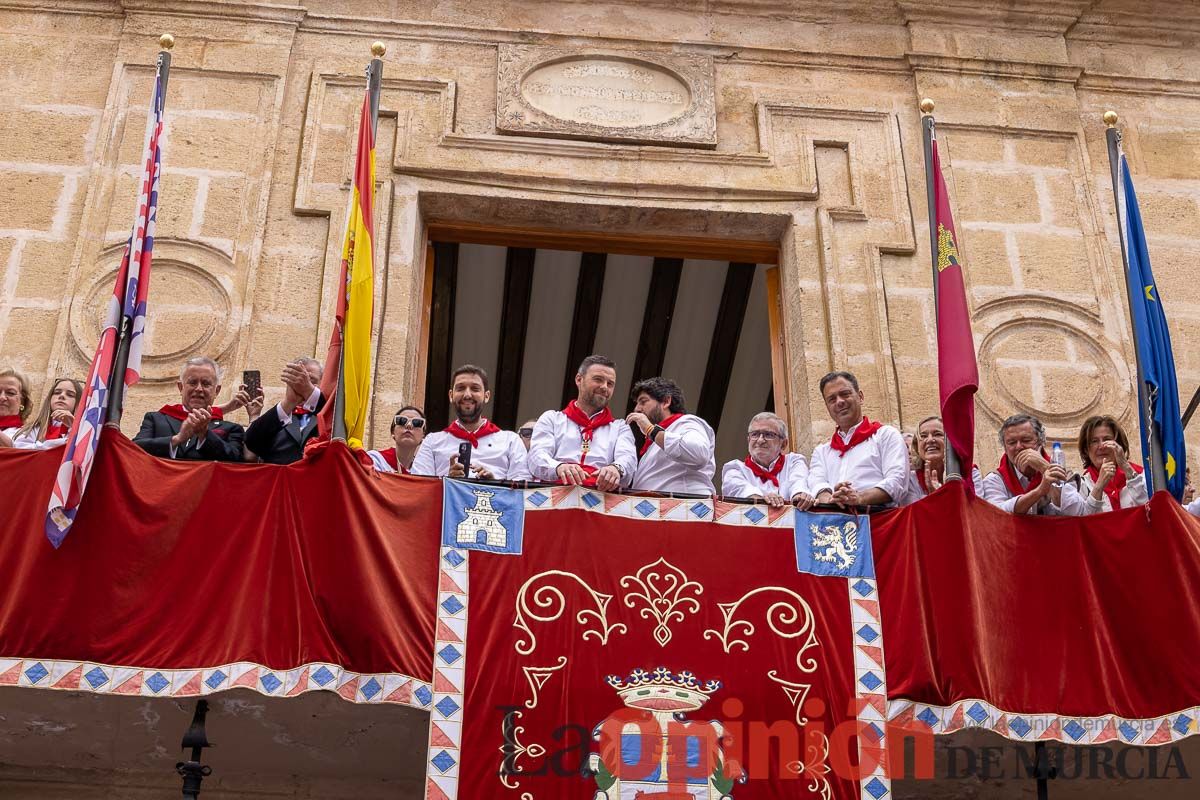 Moros y Cristianos en la mañana del día dos en Caravaca