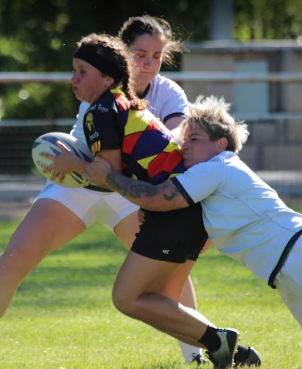 Imagen del torneo de rugby 'Mal de altura' en Teruel