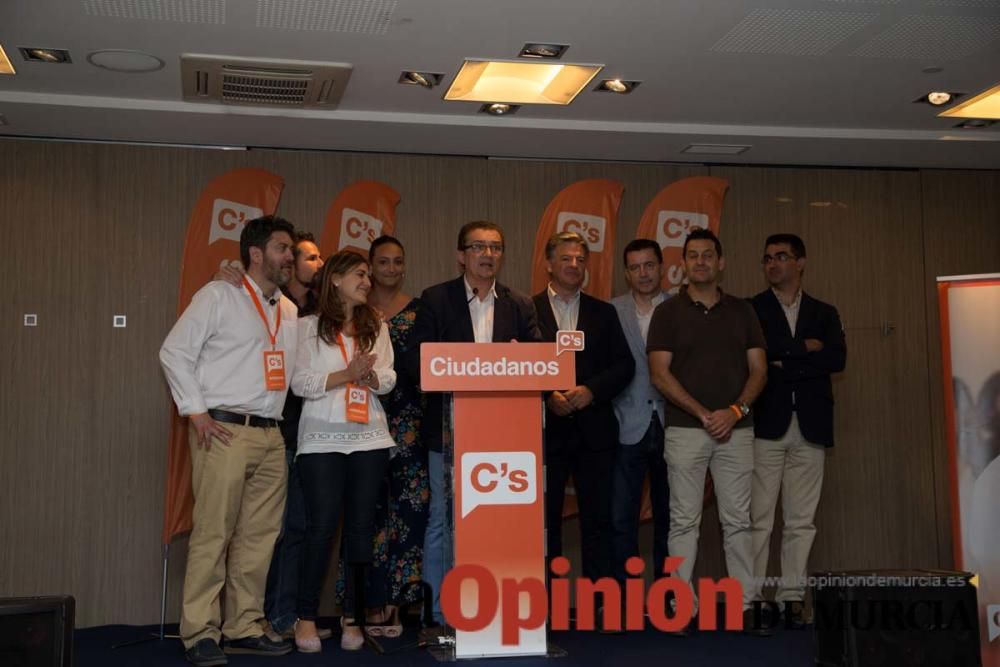 Noche electoral en Ciudadanos