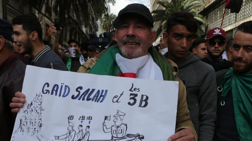 Protesta en Argel.
