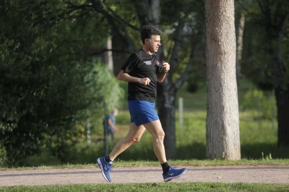 El cauce del río se llena de deportistas