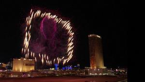 'Stranger Things' toma el cielo de Las Vegas con un espectacular 'show' de drones
