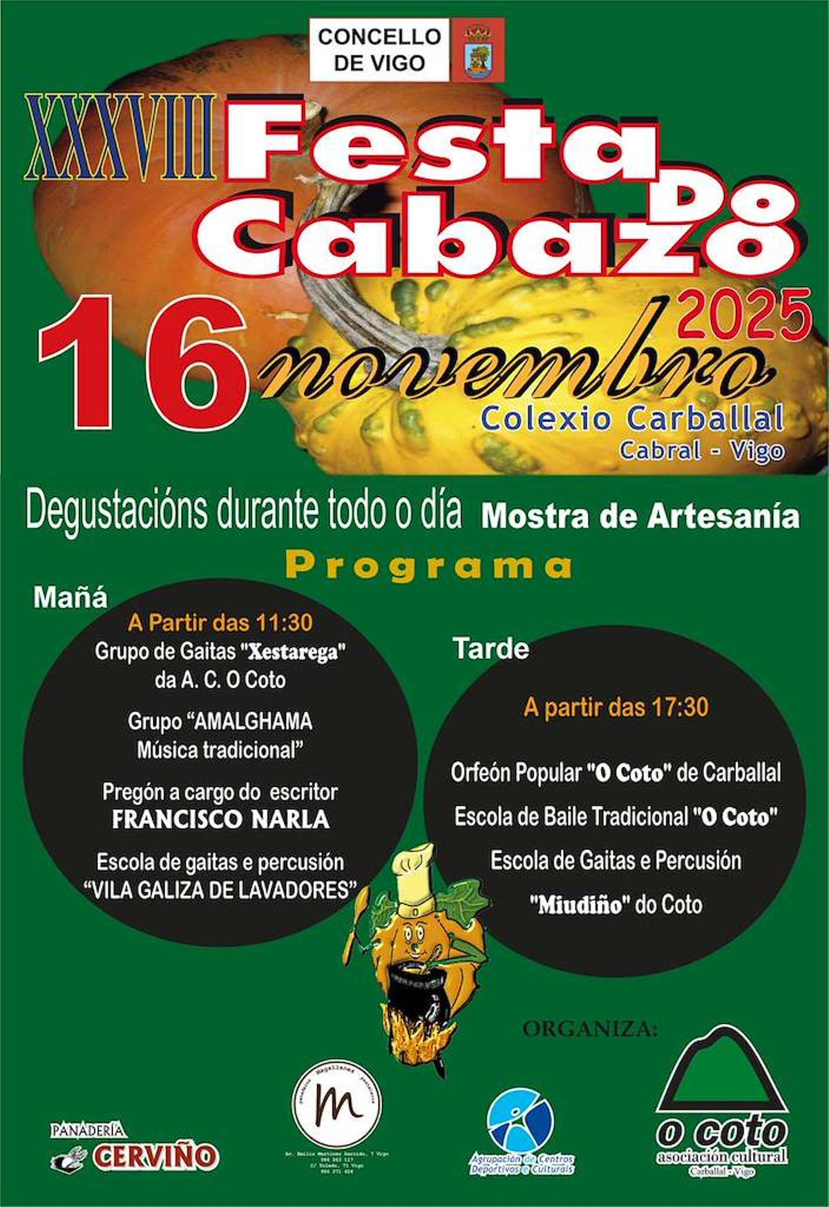 Festa do Cabazo en Cabral.