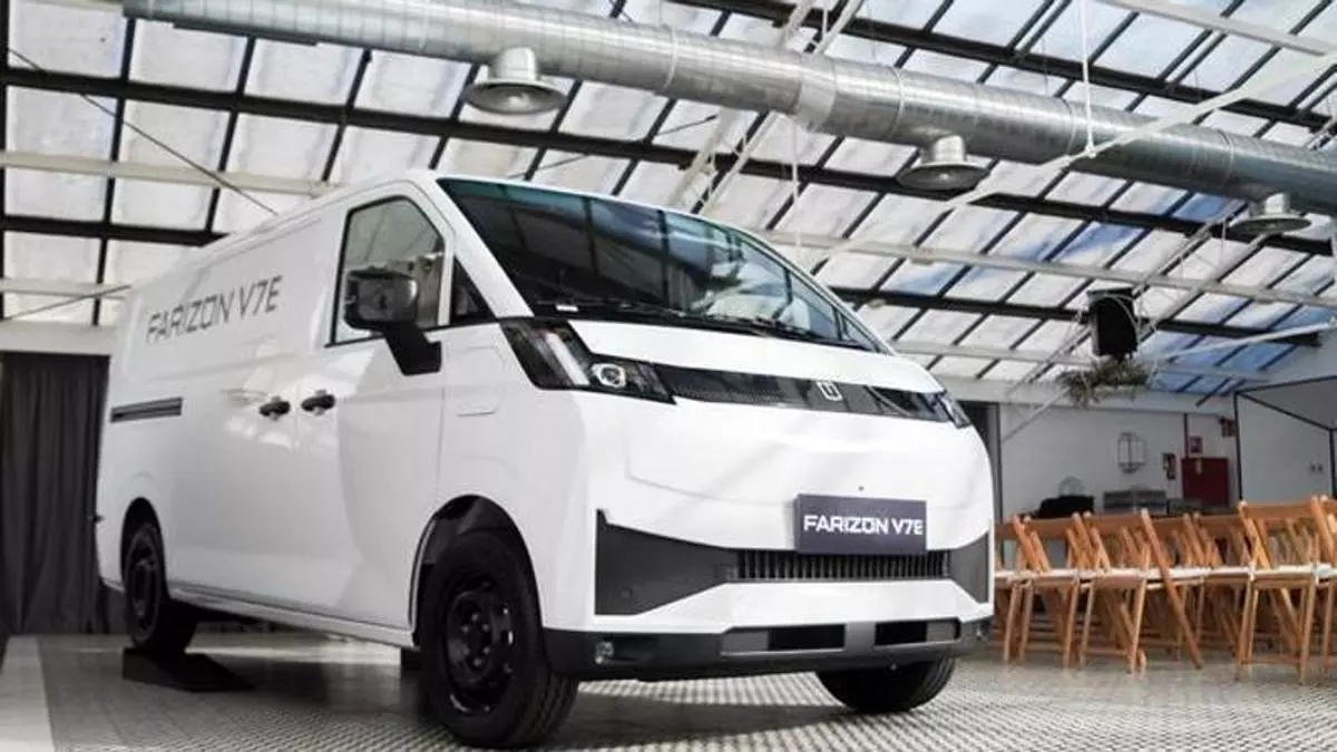 Farizon presenta su nueva furgoneta eléctrica V7E, con hasta 475 km de autonomía urbana
