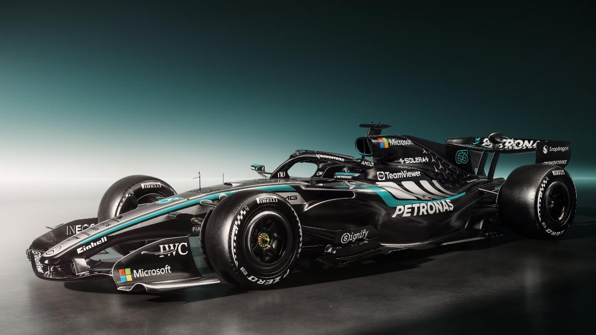 Así luce el Mercedes W17