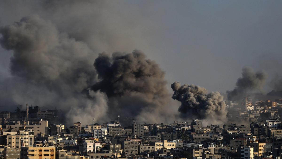 Bombardejos a Gaza