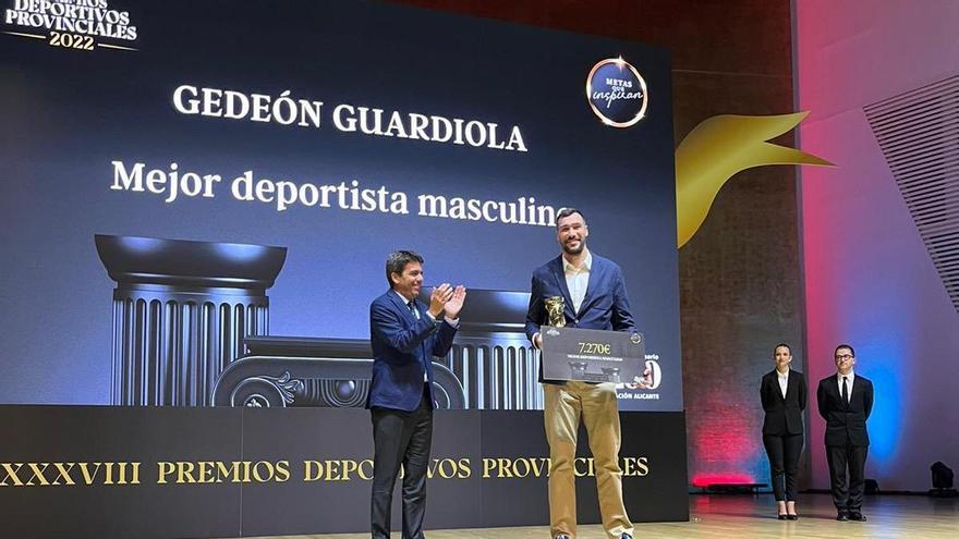 Liliana Fernández y Gedeón Guardiola, mejores deportistas alicantinos de 2021