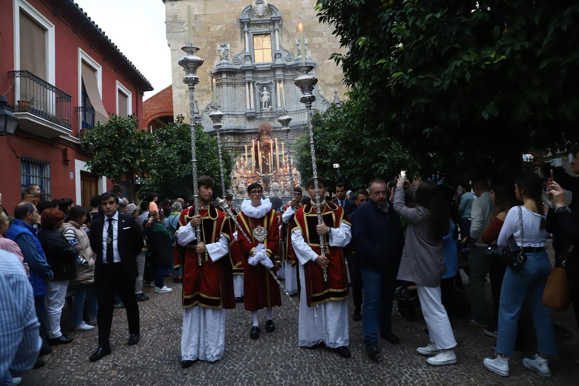 La Virgen de Ampaero recorre las calles de la Axerquía, en imágenes